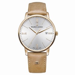 Maurice Lacroix EL1118-PVP01-111-2 Mens Eliros Tan Leather Strap Watch