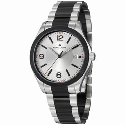 Maurice Lacroix Miros Men's 40.5mm Sapphire Glass Quartz Watch MI1018-SS002-131 794504025644