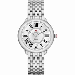NEW AUTHENTIC MICHELE SEREIN 16 MOP DIAMOND DIAL LADIE'S WATCH MWW21B000009