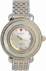 Michele Cloette Diamond MOP Dial  Stainless Steel Ladies Watch MWW20E000006