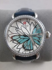 NEW Michele Garden Party Topaz Butterfly Limited Edition CSX Watch MW05D25A1997