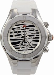 MICHELE Tahitian Jelly Beans Zebra Print 40 mm Ladies Watch MWW12F000055