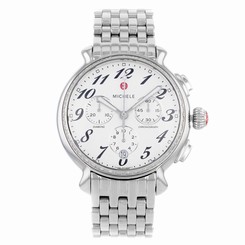 Michele Fluette MWW24A000001 Diamond Chronograph Steel Quartz Ladies Watch