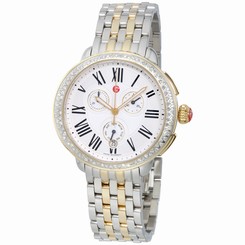 Michele Serein Two Tone Stainless Steel Ladies Watch MWW21A000008