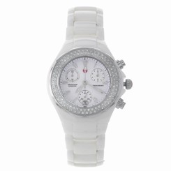 Michele Tahitian MWW12A000001 Ceramic & Steel Quartz Ladies Watch 99945371863
