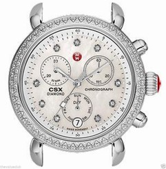 BRAND NEW Michele CSX-36 Signature Diamond MoP Watch Head MW03M01A1046