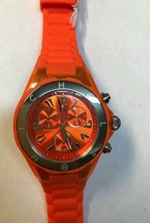 Michele Tahitian Jelly Bean, Orange Glitter Mww12f000073