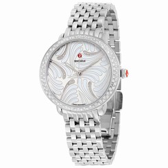 Michele Serein Swan Diamond Dial Ladies Watch MWW21B000084