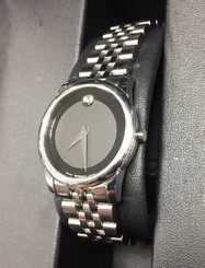 Movado 0606505 Museum Classic 28mm Stainless Steel Wrist Watch