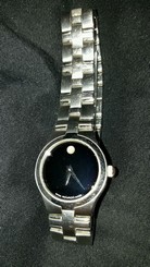 * Movado Ladies 84 E4 1844 Stainless Steel Women's Quartz Watch