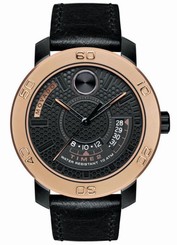 Movado Bold 46mm Black Dial Men's Quartz Watch 3600360