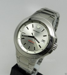 Men's Authentic Swiss Movado 2600029 Series 800 Gray Dial Stainless Steel Watch