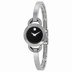 Movado MV0606798 Womens Black Dial Analog Quartz Watch