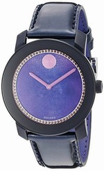 Movado Women's 3600268 Analog Display Swiss Quartz Blue Watch