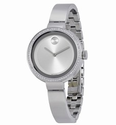 Movado Bold 3600281 Silver Dial Stainless Steel Women'S Watch