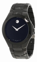 NEW Authentic Movado 0606536 Men's Swiss Black Ion Stainless Steel Luno Watch