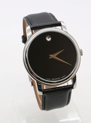 MOVADO Swiss Made Men's Watch, MUSEUM Model, MO.01.1.14.6000, Full Size