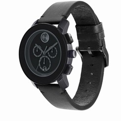 New Movado 3600337 Bold Analog Chronograph Quartz Watch, Round 43.5mm Case