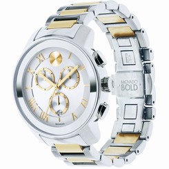 New Movado 3600280 Bold Analog Display Quartz Watch, Round 40mm Case