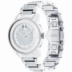 New Movado 3600254 Bold Luxe Analog Display Quartz Watch, Round 32mm Case