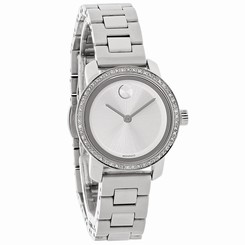Movado Bold Ladies Diamond Silver Dial Swiss Quartz Watch 3600214 885997122115