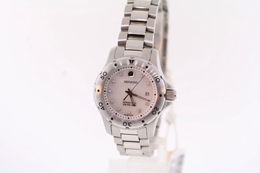 Fake AAA  Ladies Movado 2600078 Series 800 Performance Stainless Diamond Accented Watch Watch