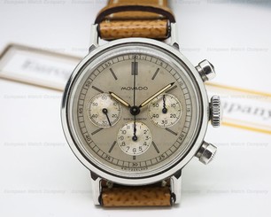 Movado Vintage 19018 M95 Chronograph 19018 Borgel Case SS