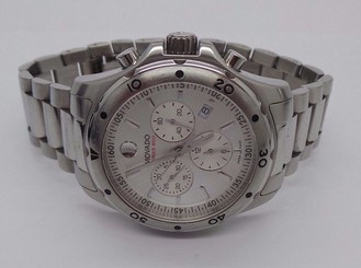 STUNNING MEN'S MOVADO SERIES 800 WATCH 8" LONG B55948-1