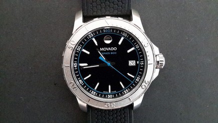 Men's Movado Series 800 Watch Swiss Made Sapphire Crystal