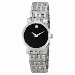 Movado 0606107 Womens Black Dial Analog Automatic Watch