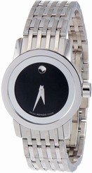 Movado Movado Esperanza 28 mm Stainless Steel Black Dial Ladies Watch 0606645 885997054461