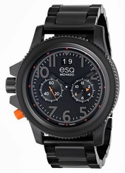 NEW ESQ by Movado Fusion Ion Black Dial 07301422 Mens Swiss Watch