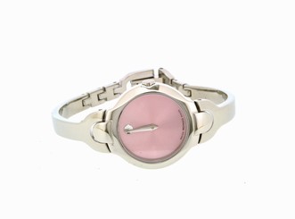 MOVADO WOMEN'S PINK DIAL BANGLE BRACELET WRISTWATCH