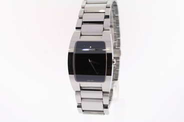 Men's Movado 0605621 FIERO Tungsten Carbide Bracelet Watch
