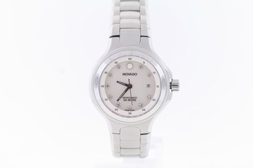 Ladies Movado 2600033 Series 800 Performance Diamond Accented Stainless Watch