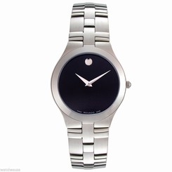 Movado Juro Museum Dial Stainless Men's Watch 0605023