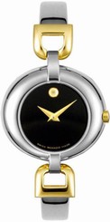 New Movado Vivo Ladies Two Tone Watch 0605637