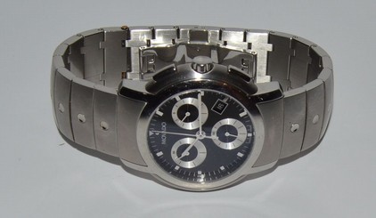MOVADO 84 C5 1894 STAINLESS STEEL CHRONOGRAPH QUARTZ MENS WATCH