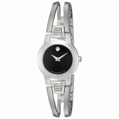 New Movado 0604982 Amorosa Analog Display Quartz Watch, Round 23.5mm Case 775924216188