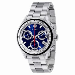 New Movado Series 800, 2600134 Blue Chronograph Mens Watch