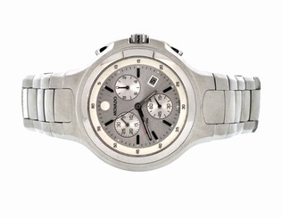 Men's Authentic Swiss Made Movado Series 800 Chronograph Watch 200 Meter