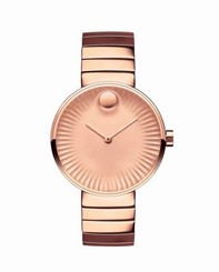 MOVADO EDGE Rose Gold Stainless Steel Women's Watch - 34mm