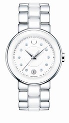 Movado Women's 0606540 "Cerena" Stainless Steel Diamond-Accented Watch