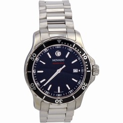 Movado Men's Watch Series 800 Black Dial 2600135