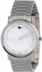 Movado 0606691 Ladies Stainless Steel Mother of Pearl Quartz Analog Watch