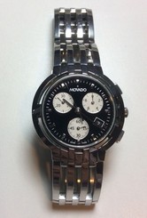 Mens Movado Esperanza chronograph 84 c5 1895 Stainless Swiss Watch Series 890