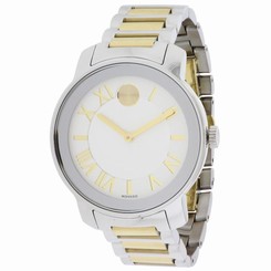 Movado Men's 39mm Multicolor Steel Bracelet & Case Quartz Watch 3600208