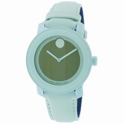 MOVADO BOLD 3600051 MEN'S & WOMEN'S WHITE CALFSKIN 36MM SAPPHIRE GLASS WATCH