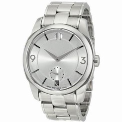 MOVADO MOVADO LX MEN'S 42MM SILVER STEEL BRACELET & CASE QUARTZ WATCH 606627