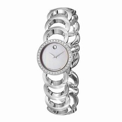 Movado Rondiro Swiss Quartz Diamond Ladies Watch 0605526